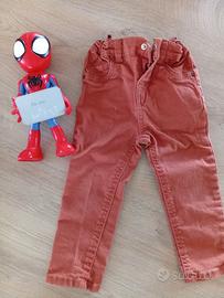 Pantaloni eleganti color mattone tg 86cm 