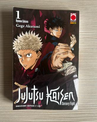 Manga Jujutsu Kaisen sorcery fight num.1