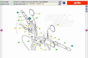 Cavo gas apertura Aprilia Motò6.5 AP8114309