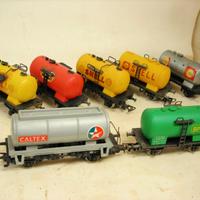 RIVAROSSI 7 CARRI CISTERNA scala H0