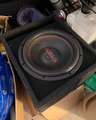 Subwoofer pride eco10 300w rms