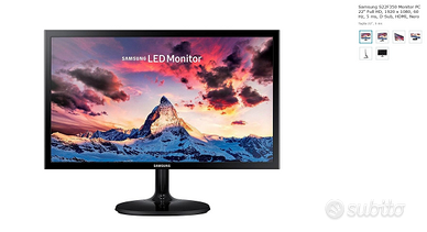monitor samsung 22 pollici