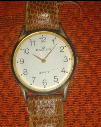 OROLOGIO UOMO RADIUS QUATZ WATCH - VINTAGE RETRÒ
