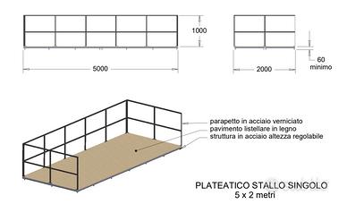 Plateatico per Bar