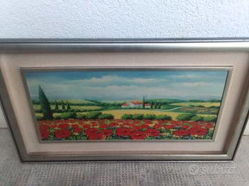 Quadro, dipinto su tela a olio