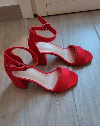Sandali Gladiatore Rossi 36