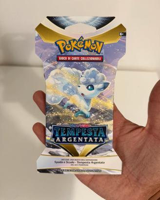 Pokemon Busta Sleeved Tempesta Argentata