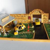 DIORAMA--Fiat 500-dalla nascita alla rottamazione-