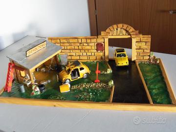 DIORAMA--Fiat 500-dalla nascita alla rottamazione-