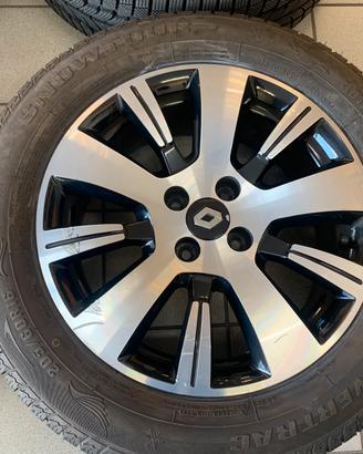 Cerchi in lega 16 Renault captur con termiche