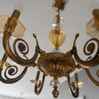 Lampadario classico in ottone 6 luci - 150€