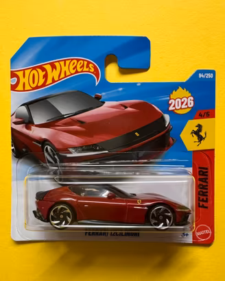 Hot Wheels Ferrari 12Cilindri - Rosso Maranello