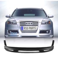 SPOILER LIP ANTERIORE PER AUDI A6 C6 04-09 LOOK AB