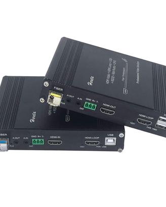 KVM Switch 1080P HDMI KVM Fiber Extender 2K@60Hz R