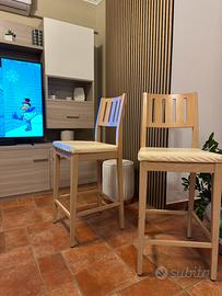 Sgabelli da cucina rovere chiaro Febal