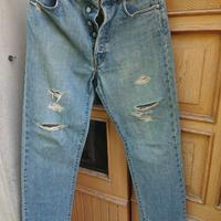 Stone Island Jeans vintage con strappi