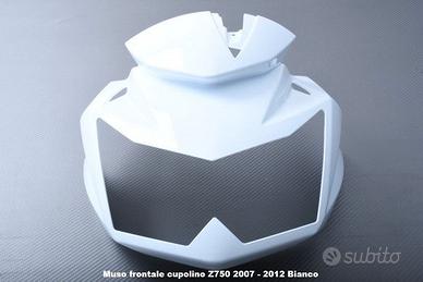 Muso frontale cupolino Z750 2007 - 2012 Bianco