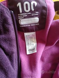 salopette sci bambina 