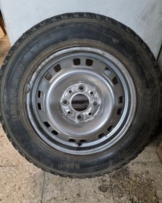 2 cerchi e gomme 13 Fiat Panda - Uno - 127 - y10