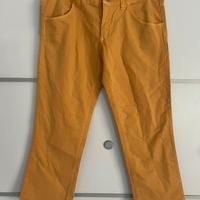 Pantaloni Capri Giallo Zafferano Kenny S.Taglia XL