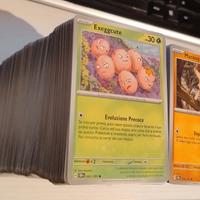 Lotto 150 carte Pokemon tutte diverse
