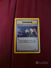 Carta Pokemon Giovanni's Last Resort