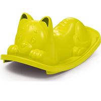 Dondolo Smoby a forma di gatto verde