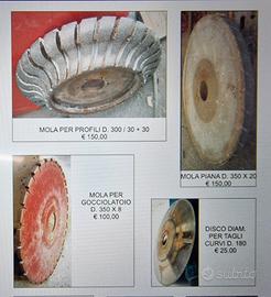 KIT 4 DISCHI DIAMANTATI SAGOMATI