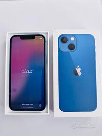 iPhone 13 mini Blue 128GB in condizioni eccellenti