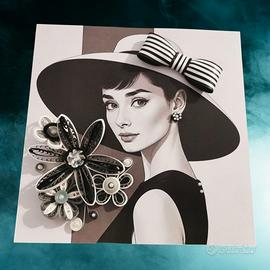Quadro Audrey Hepburn 