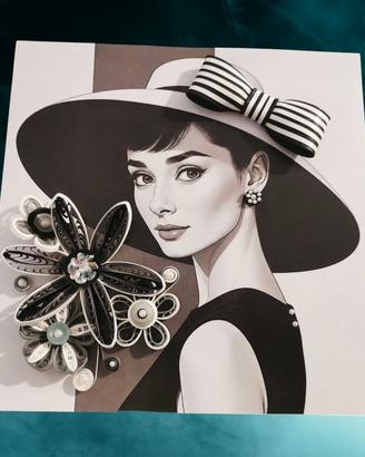 Quadro Audrey Hepburn 