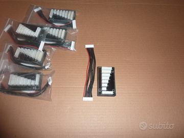 1 basetta bilanciamento JST-XH 2-8S cavi silicone