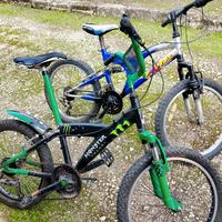 2 biciclette per bambini 