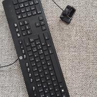 tastiera mouse webcam