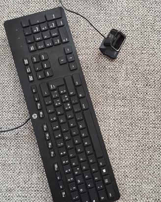 tastiera mouse webcam