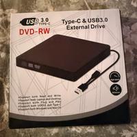 Unità DVD esterna USB 3.0/Type-C per PC e laptop