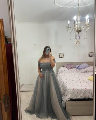 Abito da cerimonia impero couture collezione 2025