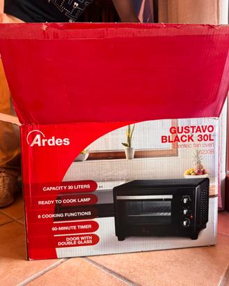 Fornetto elettrico ventilato ardes gustavo black