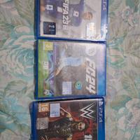 Wwe 18, Fifa 23 e Fc24 per Ps4