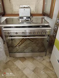 mega piano cottura in acciaio inox 