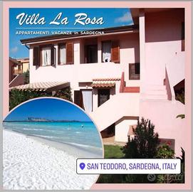 San Teodoro sole mare relax in spiaggia a piedi