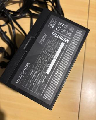 Alimentatore pc Mars Gaming MPIII 750