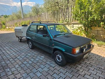 fiat panda + carrello appendice 