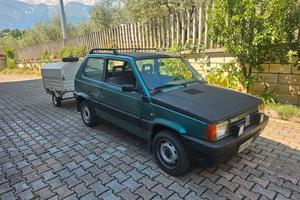 fiat panda + carrello appendice 