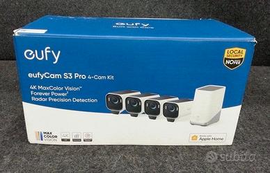 Set di telecamere EufyCam S3 Pro 4