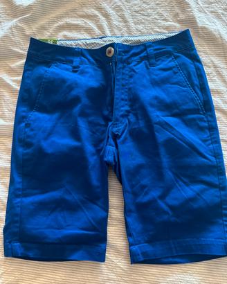 Pantalone corto Decathlon tg 36 XS blu