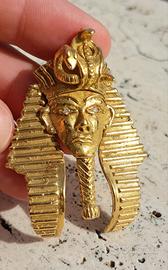 Ciondolo oro 18k Maschera Egizia 750