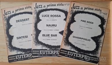 Lotto 3 Spartiti Vintage Jazz a prima vista 