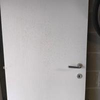 Porta bianca da interni completa