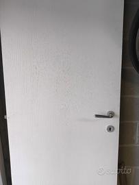 Porta bianca da interni completa